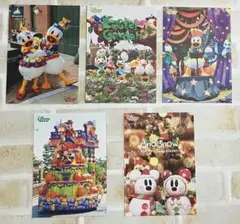 ディズニー　ドナルド・デイジー・グーフィー　ポストカードセット