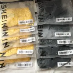 ショーツ ハーフバック　黒　黄色　3L レース　10枚　セクシー　大きいサイズ