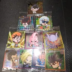 な*つ様 ドラゴンボールウエハースシール　,10枚セット