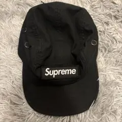 Supreme キャップ Black 25ss