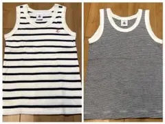 ２枚セット★ PETIT BATEAU 3ans/95cmタンクトップ ★
