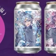 シクフォニ　POISON オリジナルラベル缶　ステッカー　雨乃こさめ