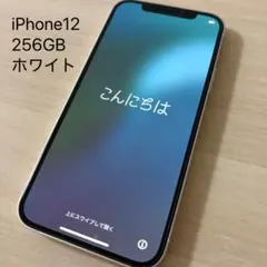 iPhone12 256GB ホワイト