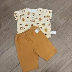 UNIQLO BABY パンどろぼう パジャマ 上下セット 80cmのサムネイル