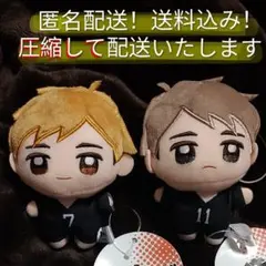 【匿名配送】タグ付未使用品　ハイキュー!! ぬいぷりけ mini4　宮侑＆宮治