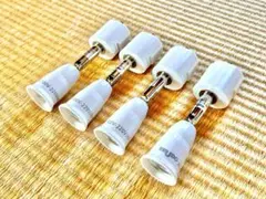 【新品】ダクトレール用 E26ソケット 4個セット シンプル設計 スポットライト
