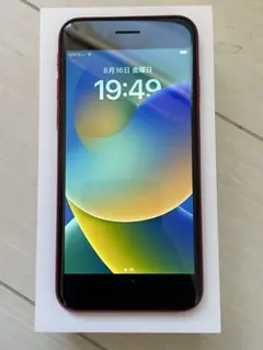 綺麗　iPhone SE 第2世代 （SE2）レッド 64GB SIMフリー