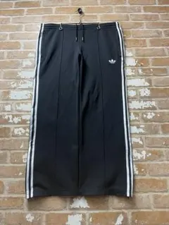 00s adidas アディダス　トラックパンツ　ジャージ　トレフォイル　黒