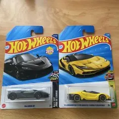 ホットウィール マクラーレン・ランボルギーニ