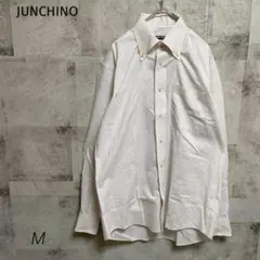 JUNCHINO ジュンキーノ【M】ワイシャツ ストライプ オフィス セレモニーのサムネイル
