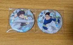 ハイキュー!! ホログラム缶バッジ 雪合戦 及川 岩泉