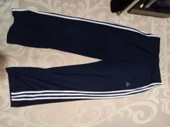 adidas ネイビー 3本ライン　トラックパンツのサムネイル