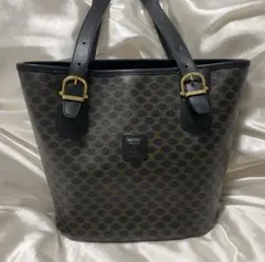 CELINE 美品 ハンドバッグ マカダム柄