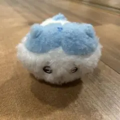 初期　ちいかわ ほわほわマスコット ハチワレ 寝そべり