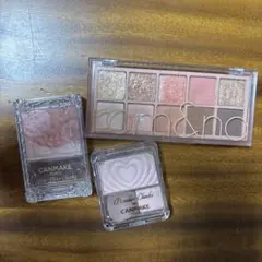 ロムアンドアイシャドウ キャンメイク パウダーチーク セット