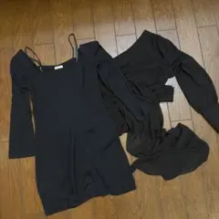 Maxmara ブラック オフショルダー ワンショルダーのサムネイル