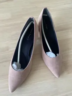 Metal Rougeレディースパンプス スエード素材　ピンク