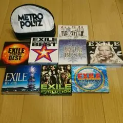 EXILEアルバムセット+ポストカード+三代目ポーチ(おまけ)