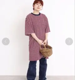 CHILD WOMAN チャイルドウーマン ワンピース ボーダーのサムネイル