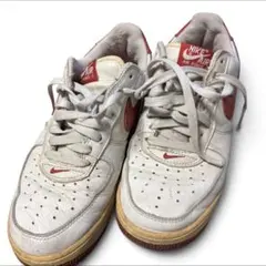 NIKE AIR FORCE 1 スニーカー ホワイト レッド