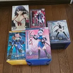 新品未開封 Fate/Grand Order フィギュア 5体セット - メルカリ