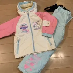シナモロール 子供用スキーウェアセット