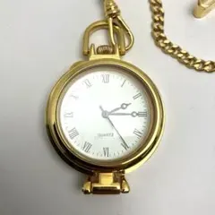 SEIKO セイコー 懐中時計 7N01-0020 クォーツ チェーン付き不動品
