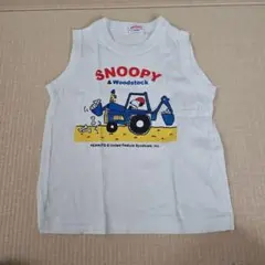 9日まで　familiar SNOOPY ノースリーブ 120cmのサムネイル