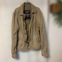 Abercrombie & Fitch ミリタリージャケット ベージュ Mのサムネイル