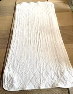 キルティング シングル ベッド シーツ カバー シンプル ホワイト 寝具①
