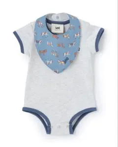 【新品未使用】プティマイン　Leeスタイつきロンパース