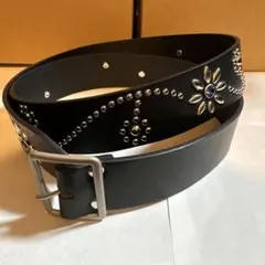 スタッズベルト 本革