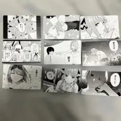 五等分の花嫁　アニメイト秋葉原　限定特典　原画カード　9枚セット