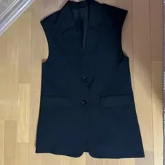 GU ブラック ノースリーブ ベスト