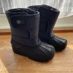 子供用スノーブーツ ネイビー