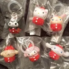 【即購入可】サンリオ　いちごめじるしアクセサリー　6点 コンプリートセット
