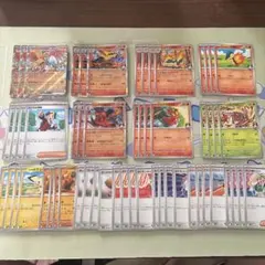 ヒビキのホウオウex デッキパーツ RR3枚 計57枚セット 熱風のアリーナ