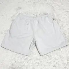 Nike ライトグレー ハーフパンツ 裏起毛 Lサイズ