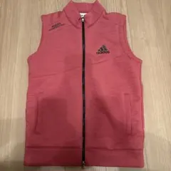 adidas ピンク ノースリーブベスト L