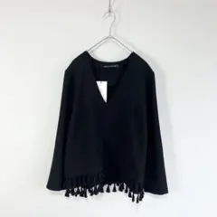 ザラウーマン タグ付き 長袖 ブラウス Vネック