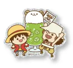 麦わらストア 原宿 サンジのおやつ ステッカー メリー号 ルフィ ウソップ