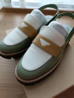KISCO（キスコ）スリングバックボリュームソールローファー　マルチのサムネイル