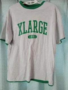 XLARGE 1991年製 グレー Tシャツ Lサイズ