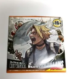 僕のヒーローアカデミア　原画展　缶バッジ　上鳴電気