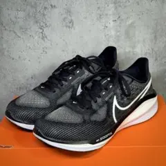 ナイキ ボメロ17 ブラック ホワイト 26cm US8 vomeroランニング