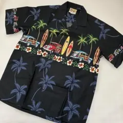 Winnie Fashion アロハシャツ ハワイ製 ブラック M