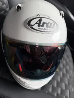 未使用級 62cm Arai GP-5x フルフェイスヘルメット ホワイト - メルカリ