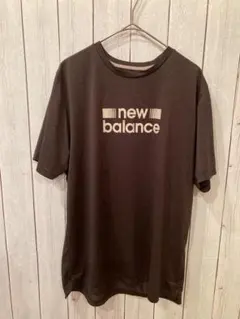 New Balance ニューバランス 半袖Tシャツ M ブラック メッシュのサムネイル