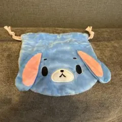 シュガーバニーズ　巾着　あおうさ