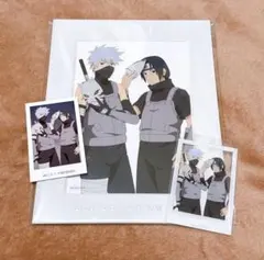 NARUTO 複製原画 はたけカカシ うちはオビト のはらリン 複製原稿